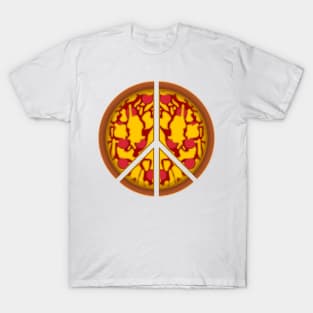 Peace sign pizza! T-Shirt